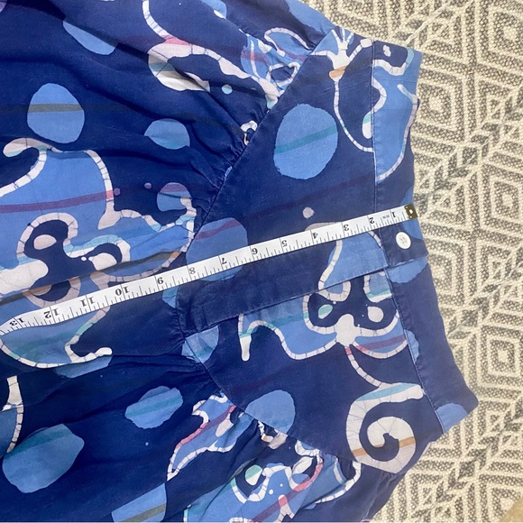 Vintage 80s Maxi Skirt 100% COTTON WITH POCKETS - Picture 3 of 13